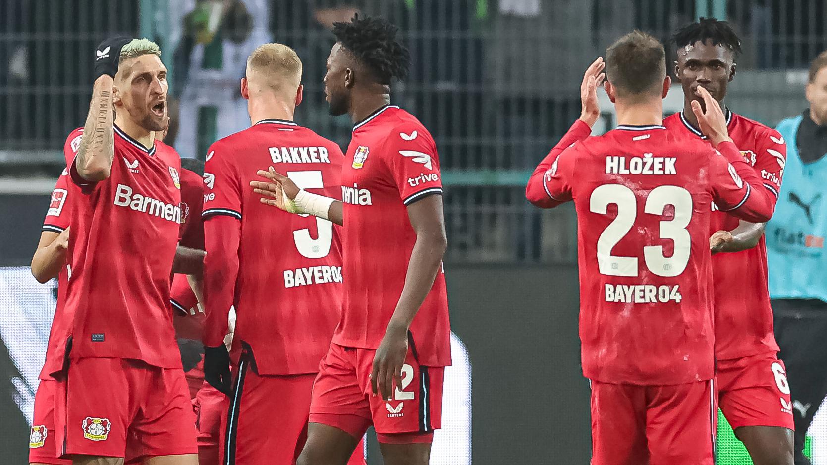 Bayer Leverkusen 3-2 Borussia Monchengladbach (Jan 22, 2023) Final