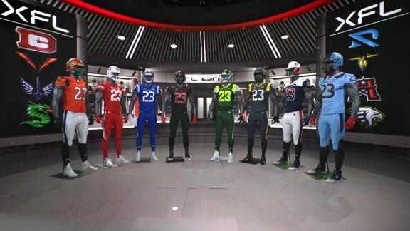 Introducing the eight XFL teams' home and away uniforms! What a
