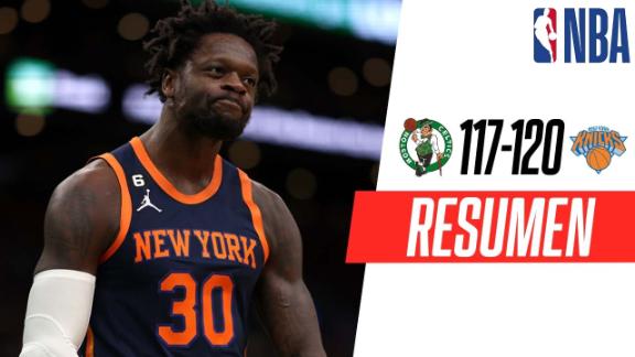 Puntos y resumen del New York Knicks 110-123 Boston Celtics en Pretemporada  NBA 2023