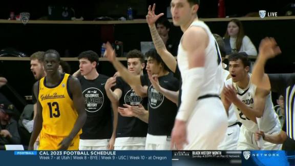 Colorado recovers from slow start to beat Cal 59-46 - ABC7 San Francisco
