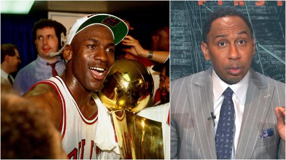 Stephen A.: LeBron 'never has been, nor will he ever be' as great as Jordan