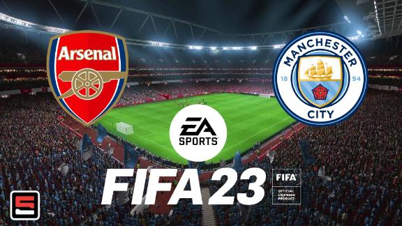 Arsenal x Manchester City: Que venceu o clássico da Premier League na  simulação do Fifa 23? - ESPN Video