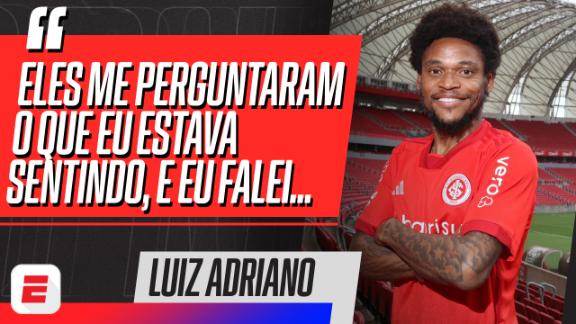 Inter negocia retorno do centroavante Luiz Adriano ao Beira-Rio