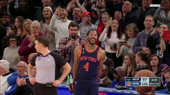 Knicks honor '73 NBA champs by routing the Pelicans at the Garden