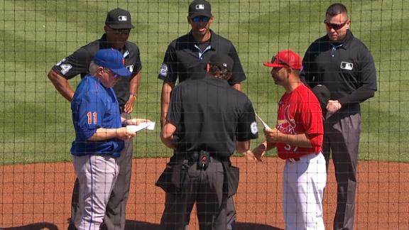 Cardinals' Oli Marmol says umpire C.B. Bucknor declined handshake