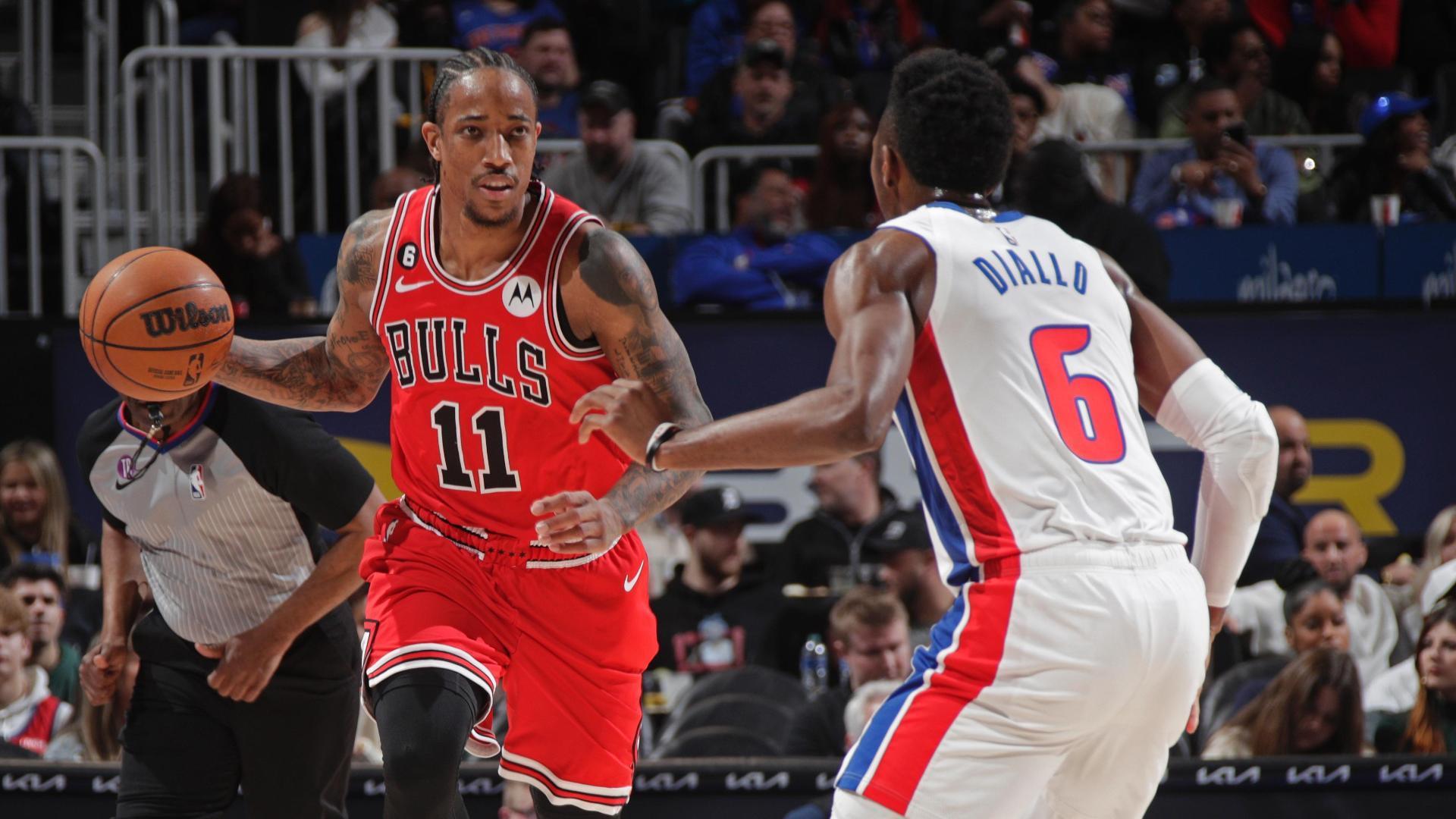 LaVine scores 41, Bulls top Pistons 117-115 after TO blunder - ABC7 Chicago
