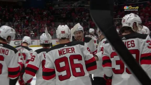 Timo Meier scores in shootout to lift Devils over Capitals - The