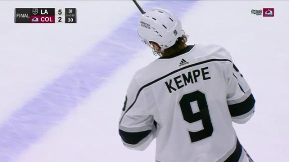 Kempe, Danault Each Score Twice As Kings Roll By Avs 5-2 - ABC7 Los Angeles