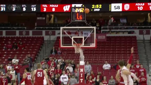 Bradley vs Wisconsin Basketball Game Highlights, 2023 NIT First Round 
