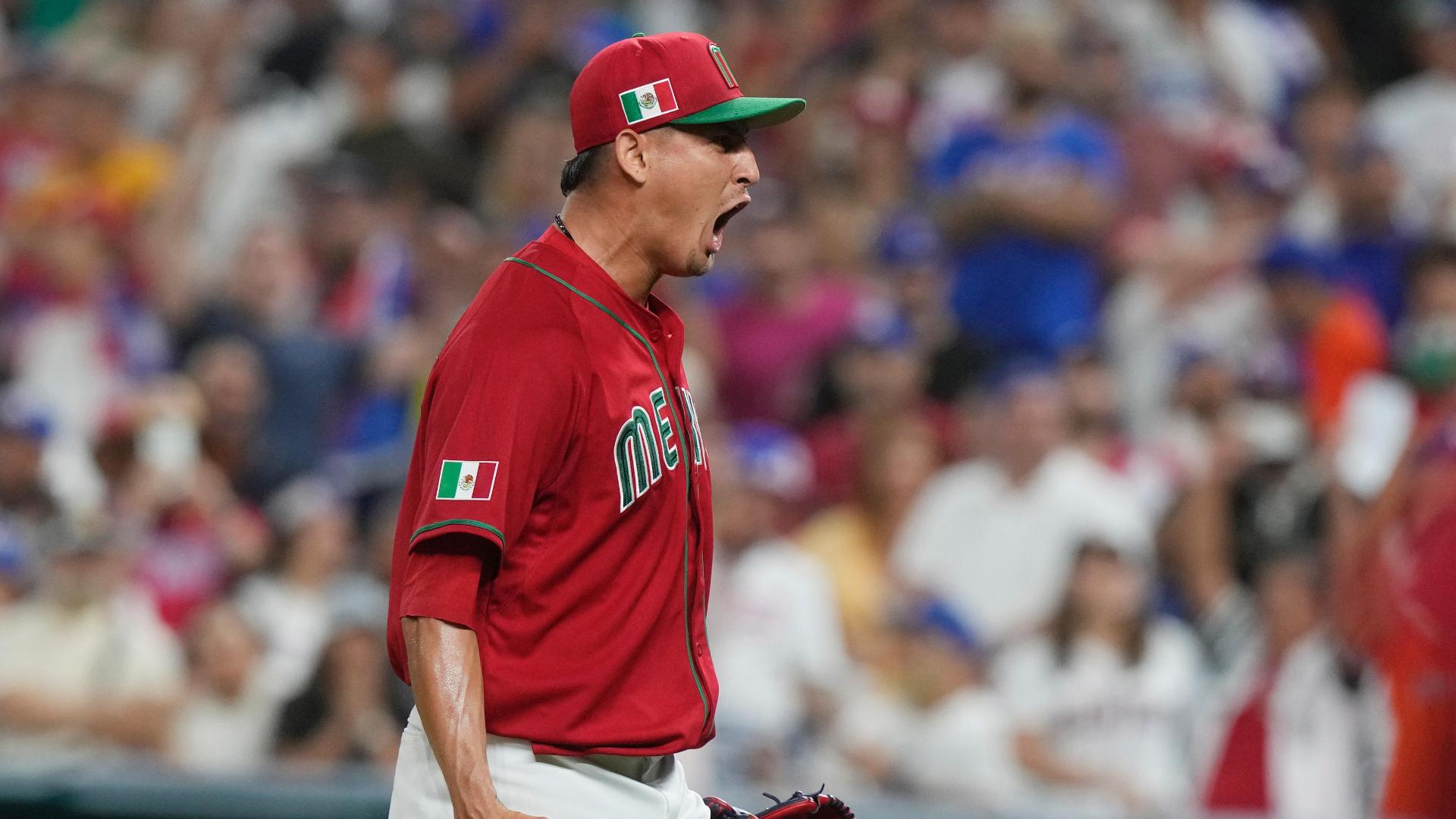 Isaac Paredes after Team Mexico's win to advance to WBC semifinals, Mexico,  Tampa Bay Rays, World Baseball Classic