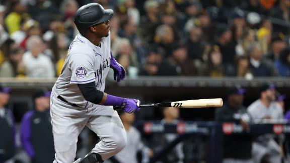 Cron, Rockies rain homers on Padres for 7-2 opening win