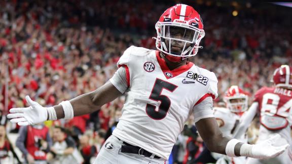 Former Georgia football LB Nakobe Dean on title ring and NFL draft