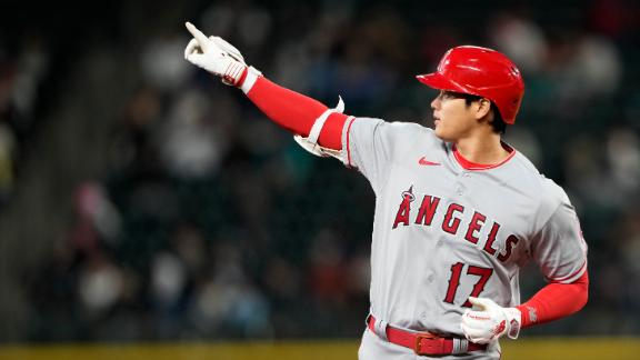 Shohei Ohtani's homer helps lift Angels past Mariners 7-3 - ABC7 Los ...