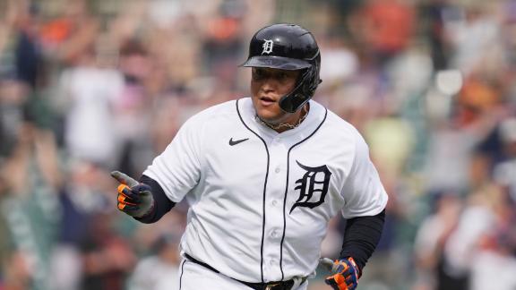 Detroit Tigers' Akil Baddoo homers on first pitch of first MLB at-bat - ESPN