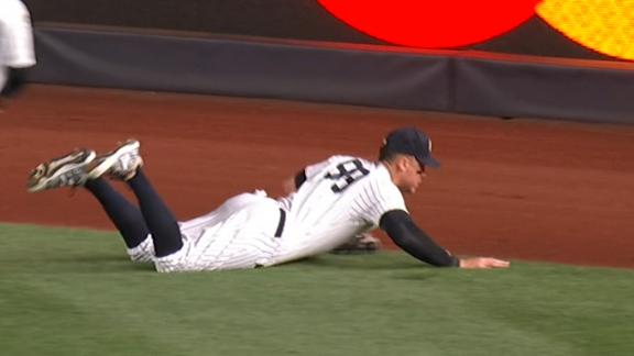 Look: Aaron Judge Robbed a Shohei Ohtani Home Run With His Bare Hand