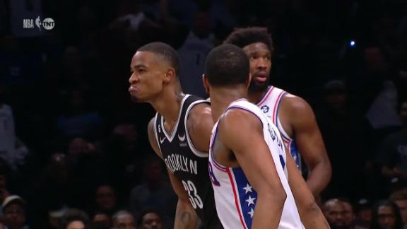 Joel Embiid, James Harden and Nic Claxton react to controversial  officiating in 76ers-Nets Game 3