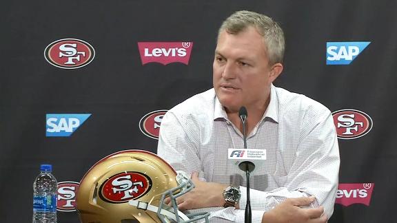 GM John Lynch says 49ers not shopping QB Trey Lance