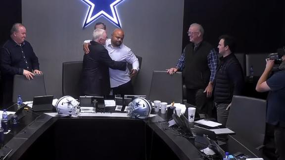 Dallas Cowboys 2023 NFL Draft pick makes for emotional father-son scene:  watch 