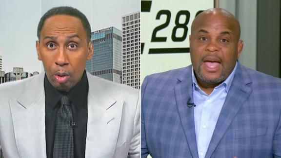 Stephen A. astounded by DC's MMA Mount Rushmore exclusion