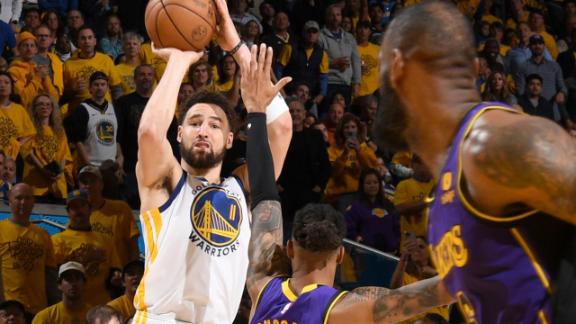 Warriors-Lakers: Klay Thompson goes off in Warriors' win