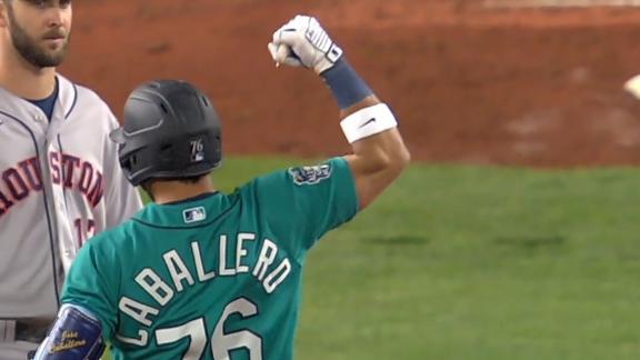 Mariners rally with 7 runs in 8th inning, top Astros 7-5 MLB - Bally Sports
