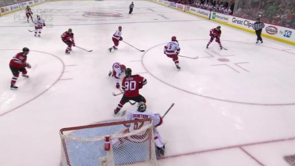 Devils answer in Game 3, rout Canes 8-4, deficit now 2-1 – KGET 17