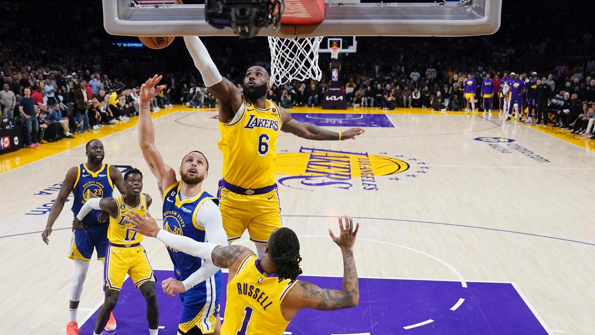 Los Angeles Lakers take 3-1 series lead over Golden State Warriors despite  Steph Curry's triple-double