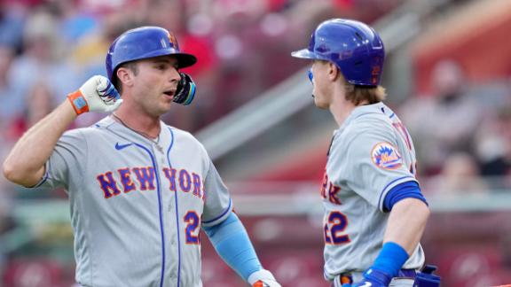 Pete Alonso: Home Run Derby pitcher video shows him hitting corner
