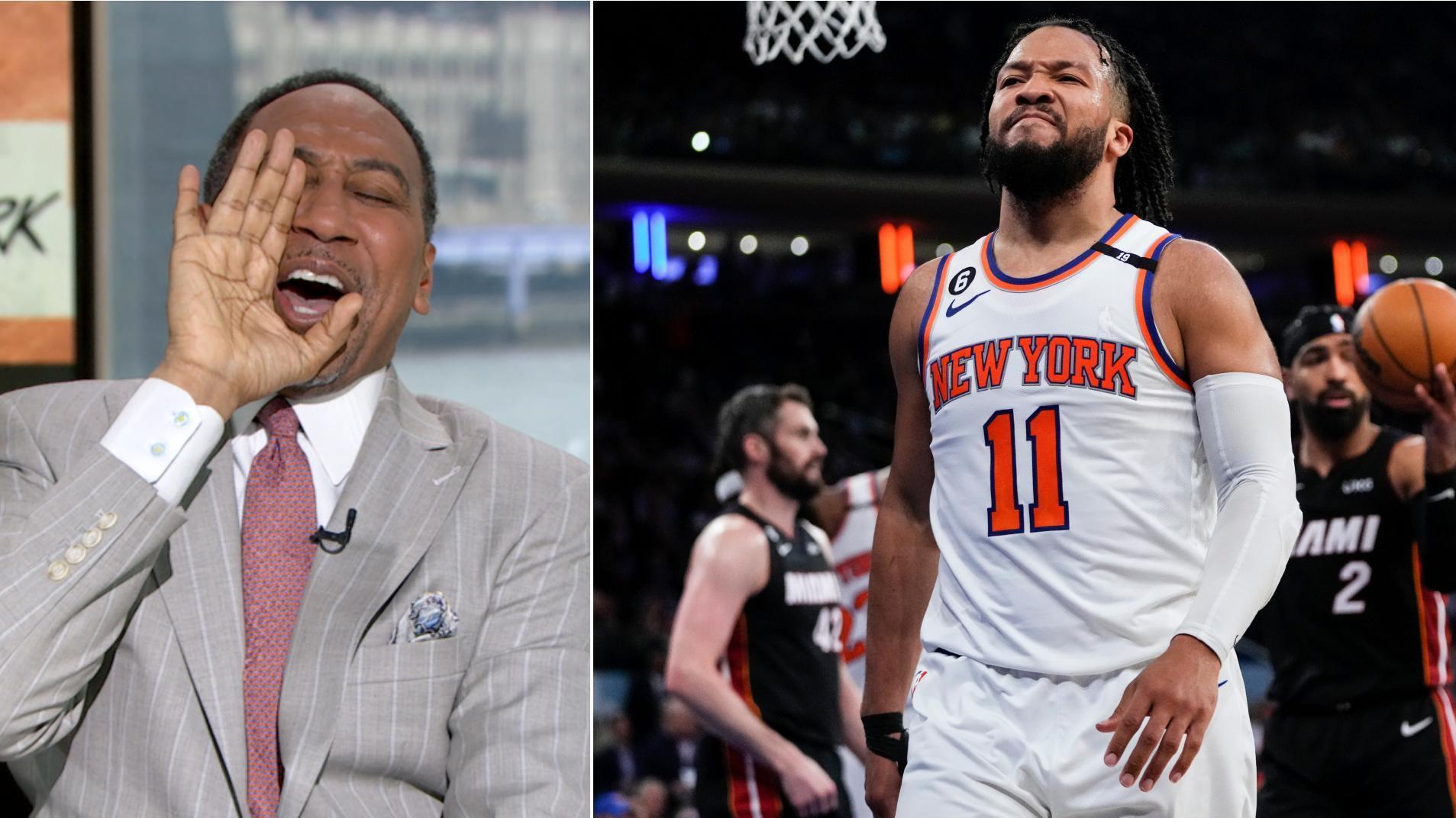 Stephen A. is fired up about his Knicks in legendary 'First Take' intro