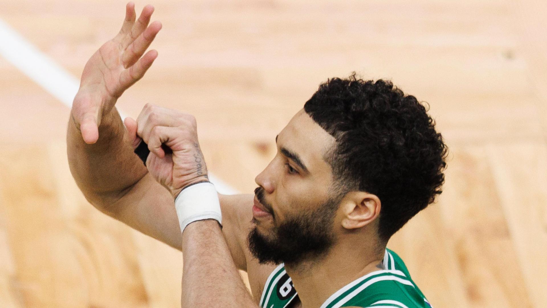 Tatum Sets Game 7 Record With 51 Points, Celtics Beat 76ers 112-88 ...