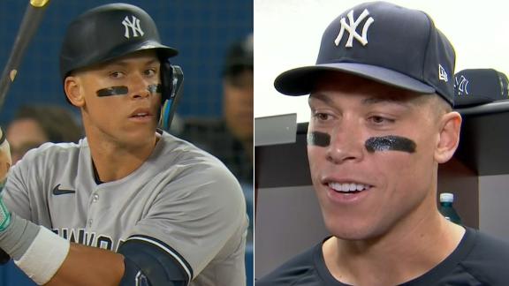 Blue Jays broadcasters pick up on Aaron Judge's odd look toward dugout  moments before mammoth home run