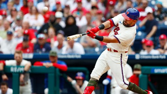 Phillies vs. Cubs: Watch multiple versions of Bryce Harper's walk-off grand  slam again and again - 6abc Philadelphia