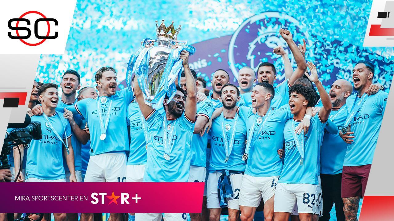 Fiesta completa: Manchester City, campeón de la Premier League! - ESPN Video