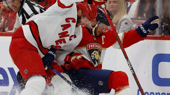 Aleksander Barkov injury update: Panthers center will play in Game 4 vs.  Hurricanes - DraftKings Network
