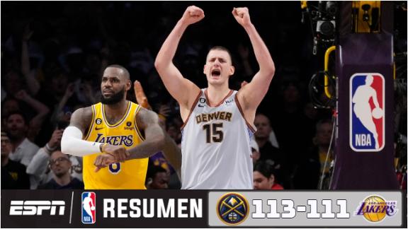 Nuggets 113-111 Lakers (22 de mai, 2023) Placar final - ESPN (BR)