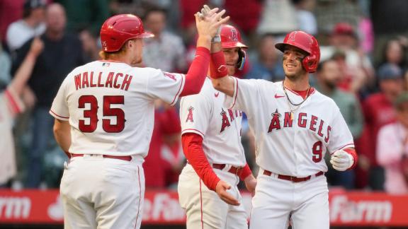 Ohtani, Trout homer in Angels' 7-3 win, completing sweep of slumping Red Sox