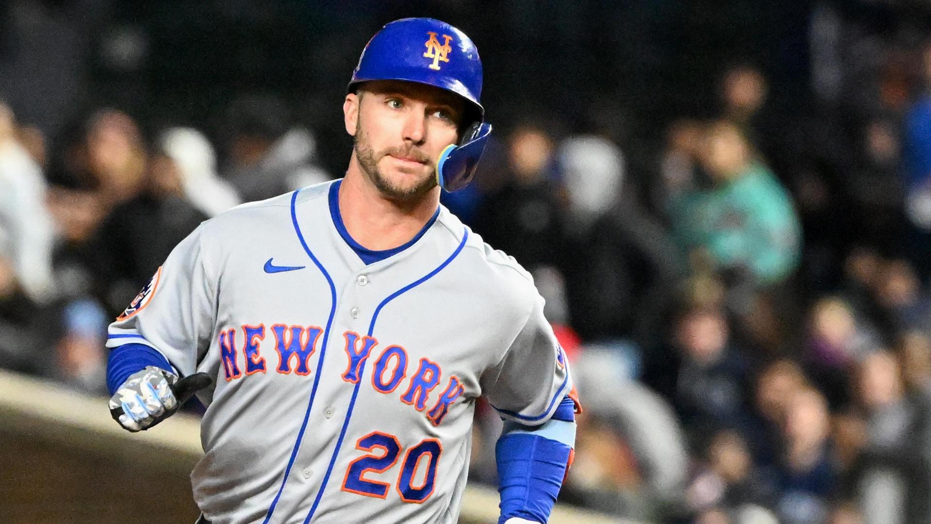 Alonso hits MLB-best 19th HR, Carrasco gets 1st win as Mets rout