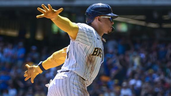 William Contreras homers as Brewers beat Alex Cobb, Giants 7-5 – WKTY