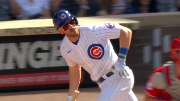 Hot-hitting rookie McLain, Steer lead Reds past Cubs 8-5