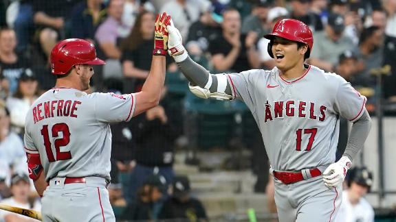 Angels' Mike Trout, Shohei Ohtani blast monster home runs