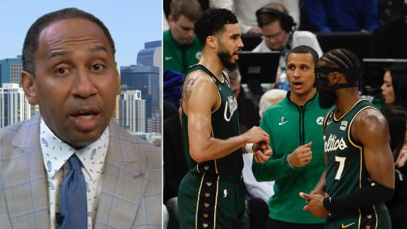 Stephen A. isn't ready to break up the Tatum-Brown duo