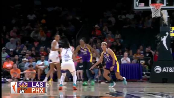 Into the Action: Phoenix Mercury vs. Los Angeles Sparks, Game 3 