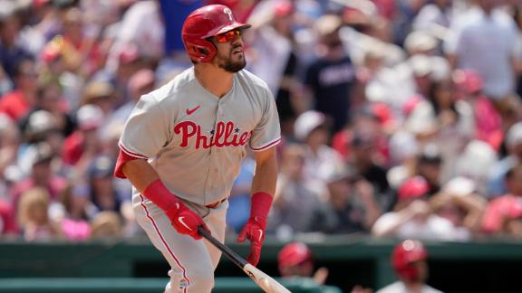 Schwarber, Ellis homer twice as Phillies beat Nationals 11-3 – Metro  Philadelphia