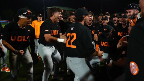 Watch: Highlights From Game 1 of Tennessee Baseball Fall World