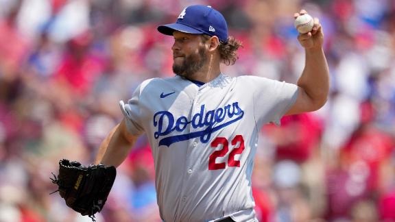 Cincinnati Reds fall short of sweep, lose 6-0 to Dodgers' Kershaw.