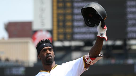 Official Congratulations to andrew mccutchen on career hit no