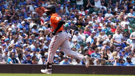 Steele, Hoerner help Chicago Cubs beat Baltimore Orioles 3-2 for