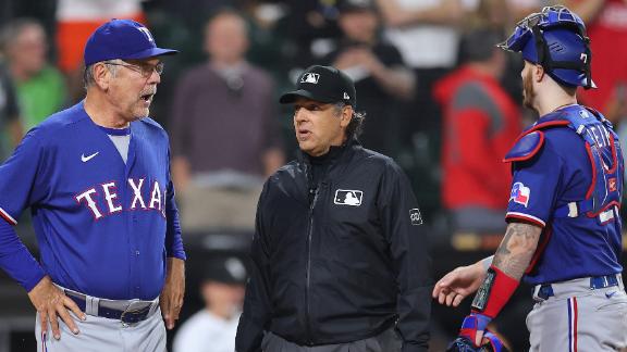 Rangers' Bruce Bochy rips umpires, MLB replay officials over