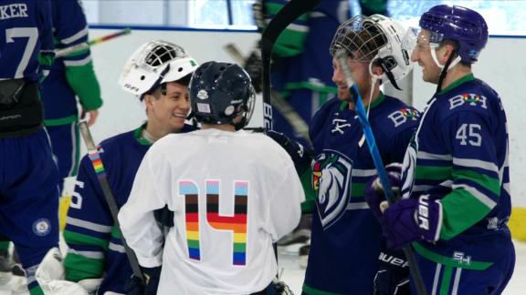 Winnipeg Jets' on Pride Night warmup jersey: 'We're going to wear it