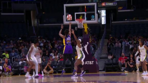 All-Star Nneka Ogwumike scores 27 with 12 boards to lead LA Sparks